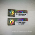 Custom Permanent/One Time Use/VOID 3D Laser Hologram Security Seal Packaging Label Stickers